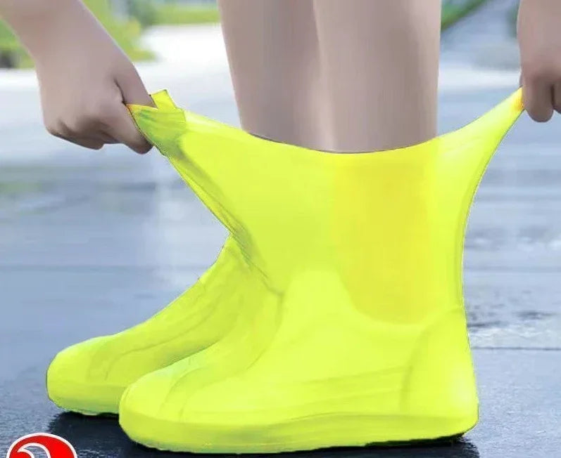 Silicone Waterproof Shoe Covers | Reusable & Slip-Resistant | Fits Sizes 34-45 | Outdoor Weather Protection