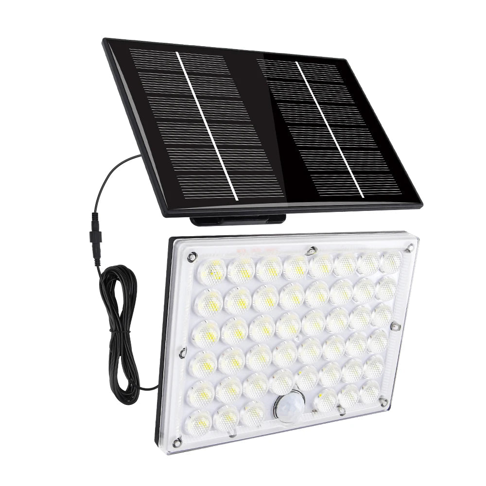 Solar Flood Light with 184 LEDs | Waterproof IP65 | Motion Sensor | Ideal for Garden and Patio