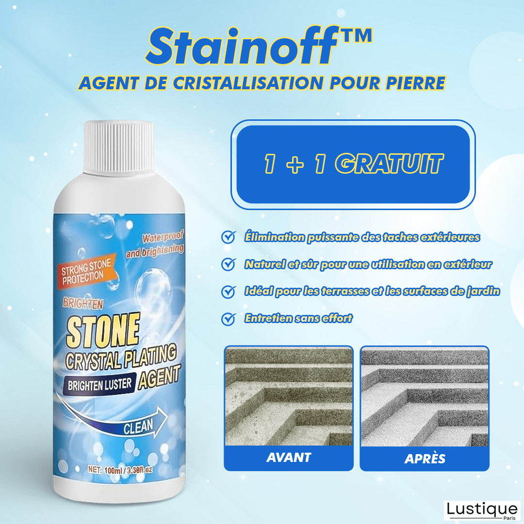 Stone Shield & Shine Cleaner 100 ml | For Marble, Granite, Quartz & Tiles | Water-Repellent Finish with Enhanced Luster