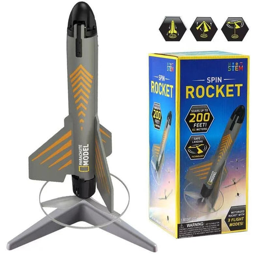 Kids' Rocket Launcher Toy – Space Gift for Boys and Girls