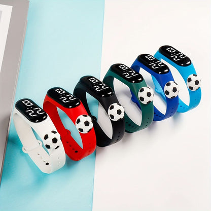 LED Soccer Wristband Gift Set with Luminous Features