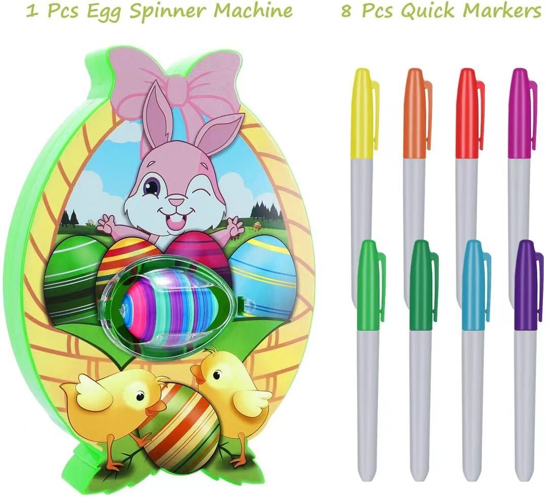 Children's DIY Joyful Egg Spinning Tool