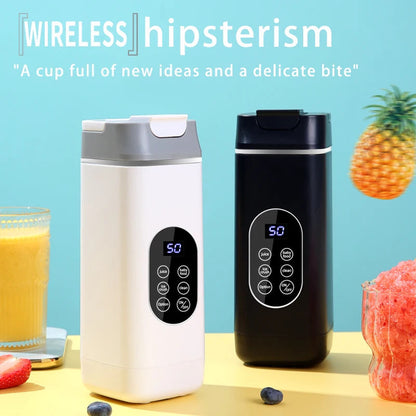 Portable Smoothie Blender | Electric Mini Mixer | Compact Fruit and Juice Blender