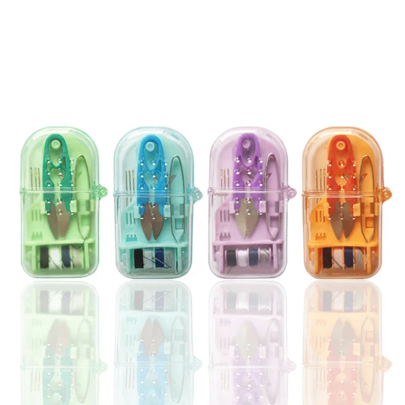 Compact Mini Sewing Kit for Travel | Portable with Macaron Color Options