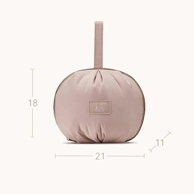 Travel Lingerie Organizer Bag | Portable Storage for Bras & Socks | Multi-Purpose Cosmetic Case