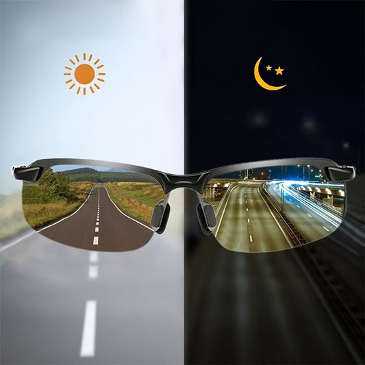 Photochromic Sunglasses with Automatic Light Adjustment and UV Protection