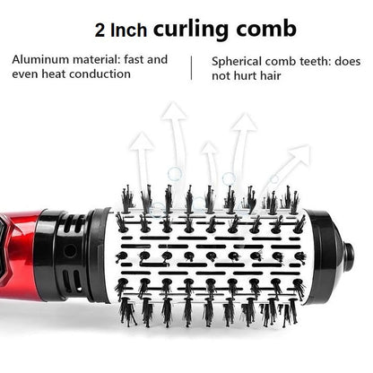 All-in-One Styling Brush for Effortless Volume and Shine