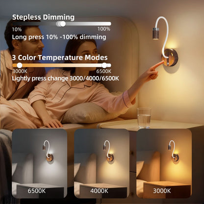 Dimmable LED Reading Lamp for Comfortable Illumination