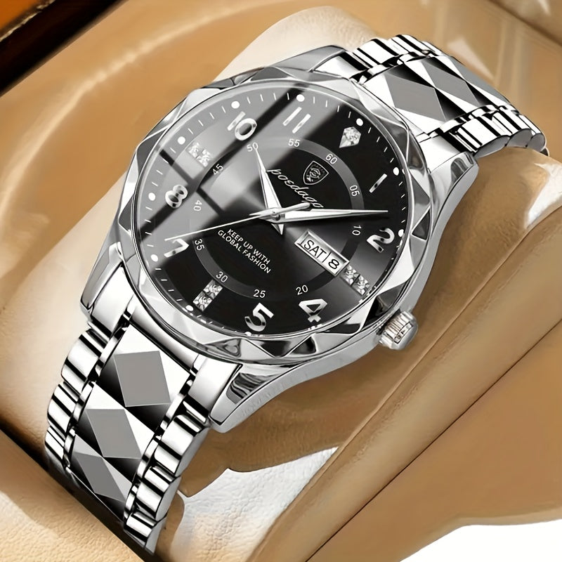 Waterproof Multifunctional Sports Watch for Men - Titanium