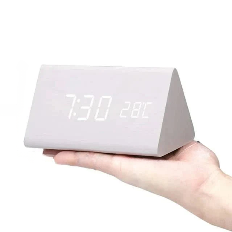 Clear Time and Temperature Display Anytime, Anywhere