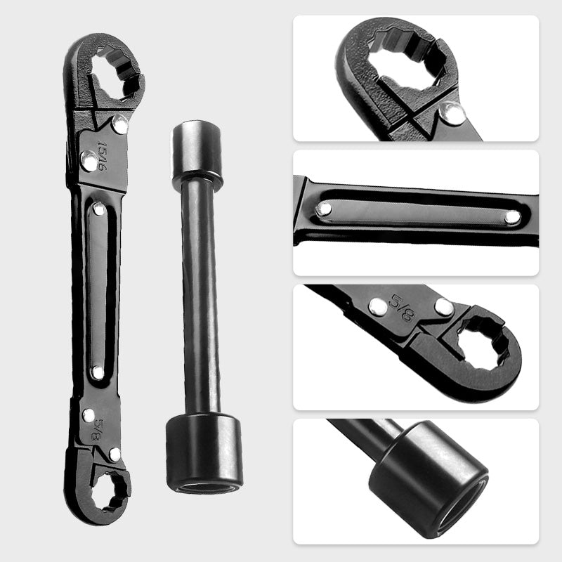 Precision Pipe Wrench Set | Adjustable Wrench & Angle Valve Tool