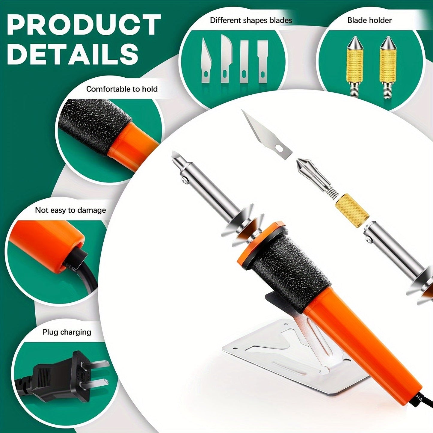 Electric Simple Carving Tool for Pumpkins | Fast Precision Cutter
