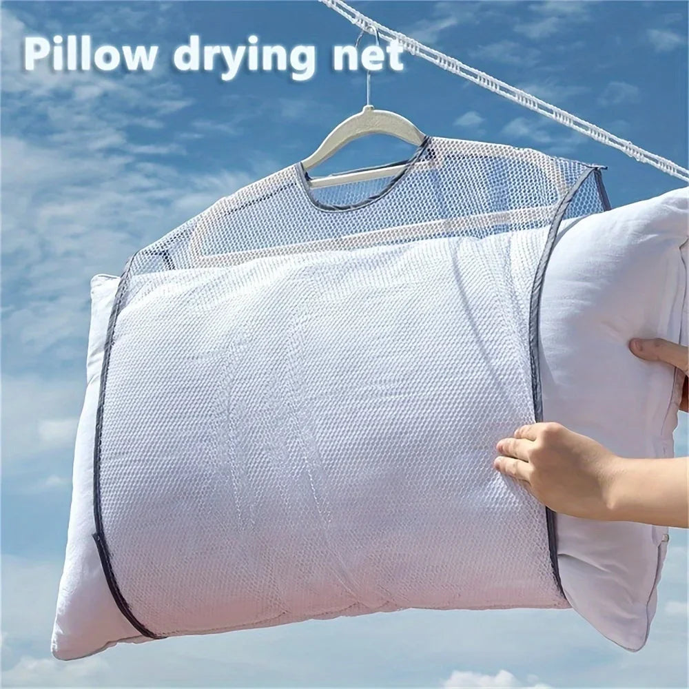 Hanging Pillow Dryer for Home | Breathable Drying Rack 38–48 cm