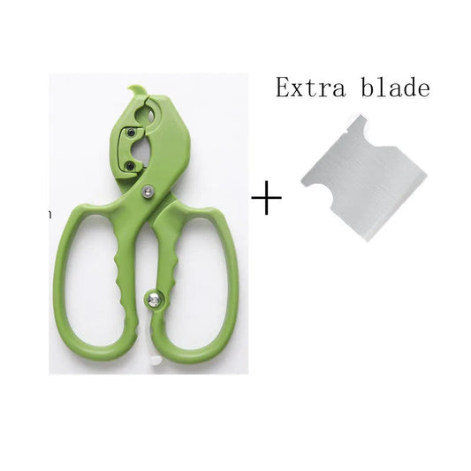 Ergonomic Multi-Function Garden Shears | Pruner and Leaf Remover Tool