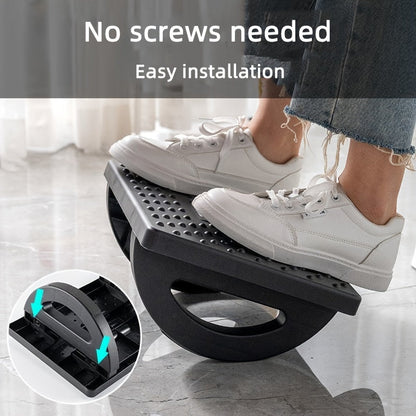 Adjustable Footrest with Tilted Surface – Non-Slip and Easy to Use