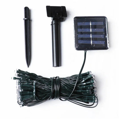 Outdoor Solar String Lights | 8 Lighting Modes | IP65 Waterproof | Warm White & Multicolor Options | Available in 7 m / 12 m / 22 m Lengths