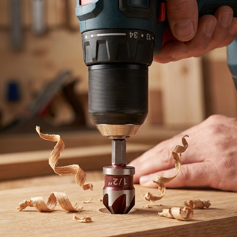 Precision Countersink Drill Bit Set for Smooth Finishes