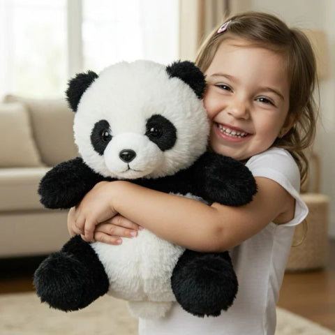 CuddleMate Panda: Soothing Plush Companion for All Ages
