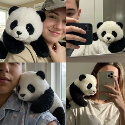 CuddleMate Panda: Soothing Plush Companion for All Ages