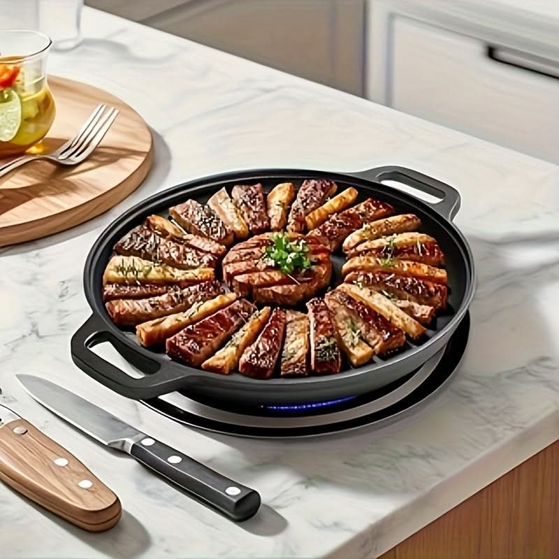 Multi-Functional Skillet for Even Heat Distribution
