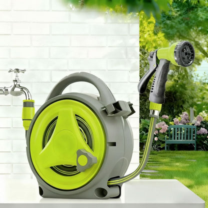 Retractable Garden Hose Set for Convenient Watering and Care