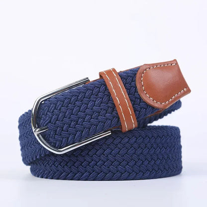 Stretchy Casual Belt Crafted from Elastic Fabric