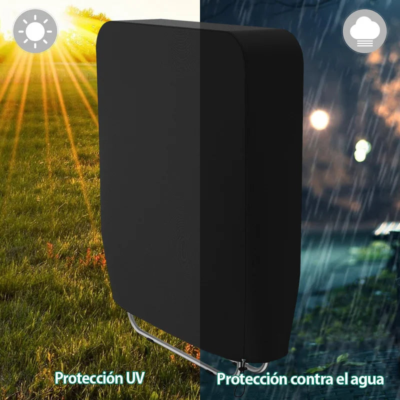 Outdoor Folding Chair Cover | UV-Resistant & Waterproof | 93x82 cm | Black