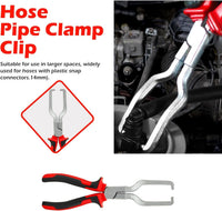 Hose clamp clip