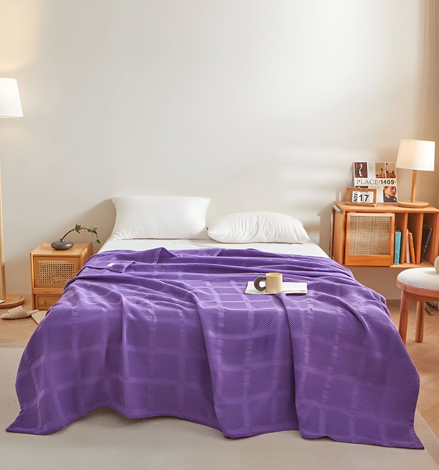 Cozy Comfort Year-Round Without Overheating - Waffle Cloud Design