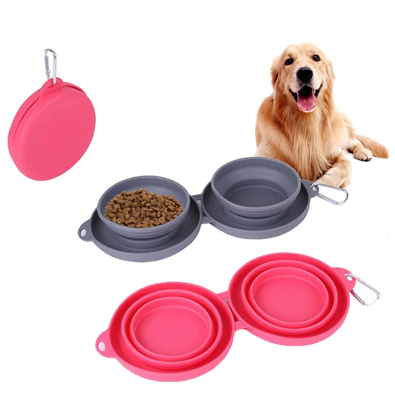 Travel Bowl for Food and Water – Compact Pet Dish