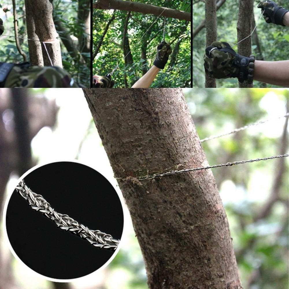 Lightweight Wire Saw for Effortless Outdoor Branch Cutting