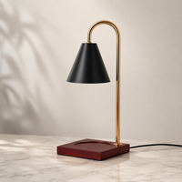 Black-red/wood