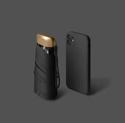 Mini Compact Umbrella – Portable Sun and Rain Shield for Travel