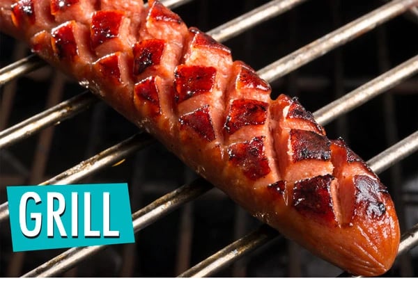 Juicy, Crispy Hot Dogs Ready in 8 Seconds