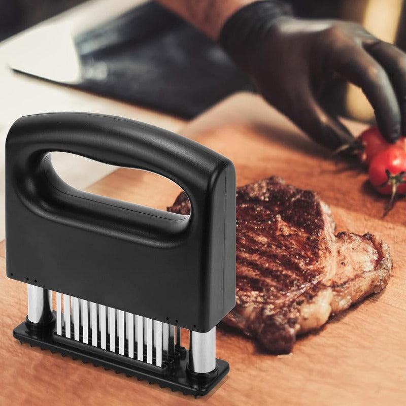 Precision 48-Blade Stainless Steel Meat Tenderizer
