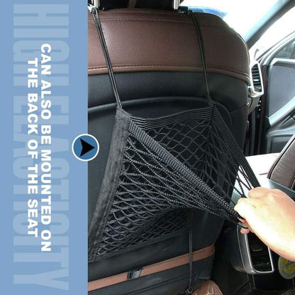 Versatile Elastic Cargo Net for Safe Driving