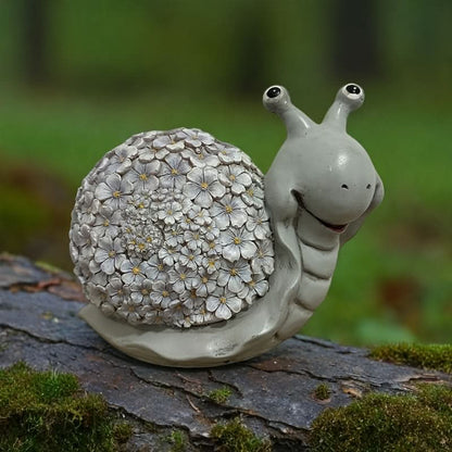 Solar Light for Garden - Snail Design Decorative Statue