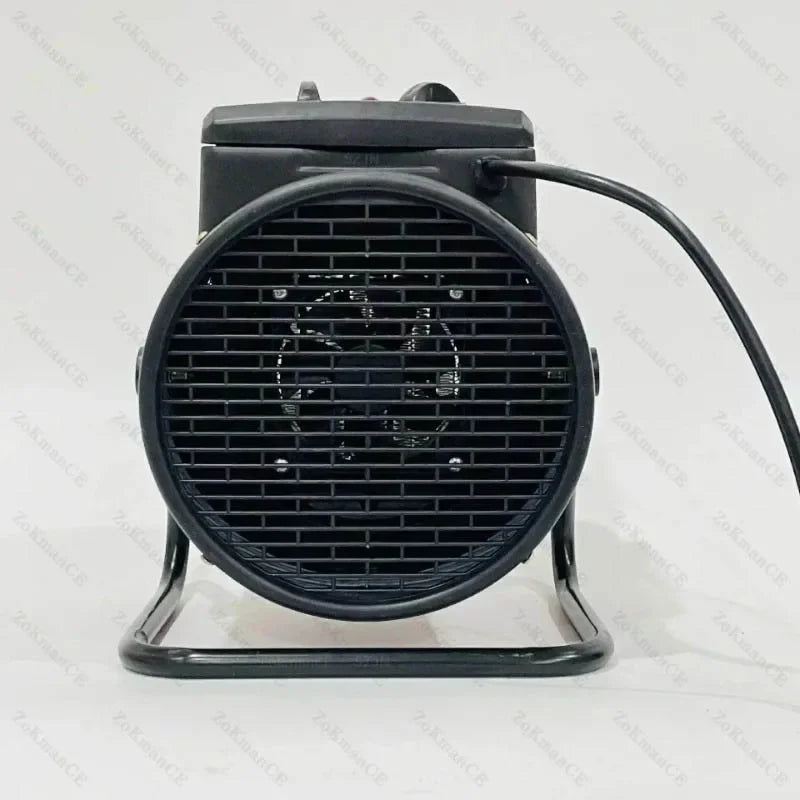 Industrial 220V Electric Heater with 3 Heat Settings, PTC Ceramic Technology, Thermostat & Overheat Protection, Portable Fan Heater 1500–3500W