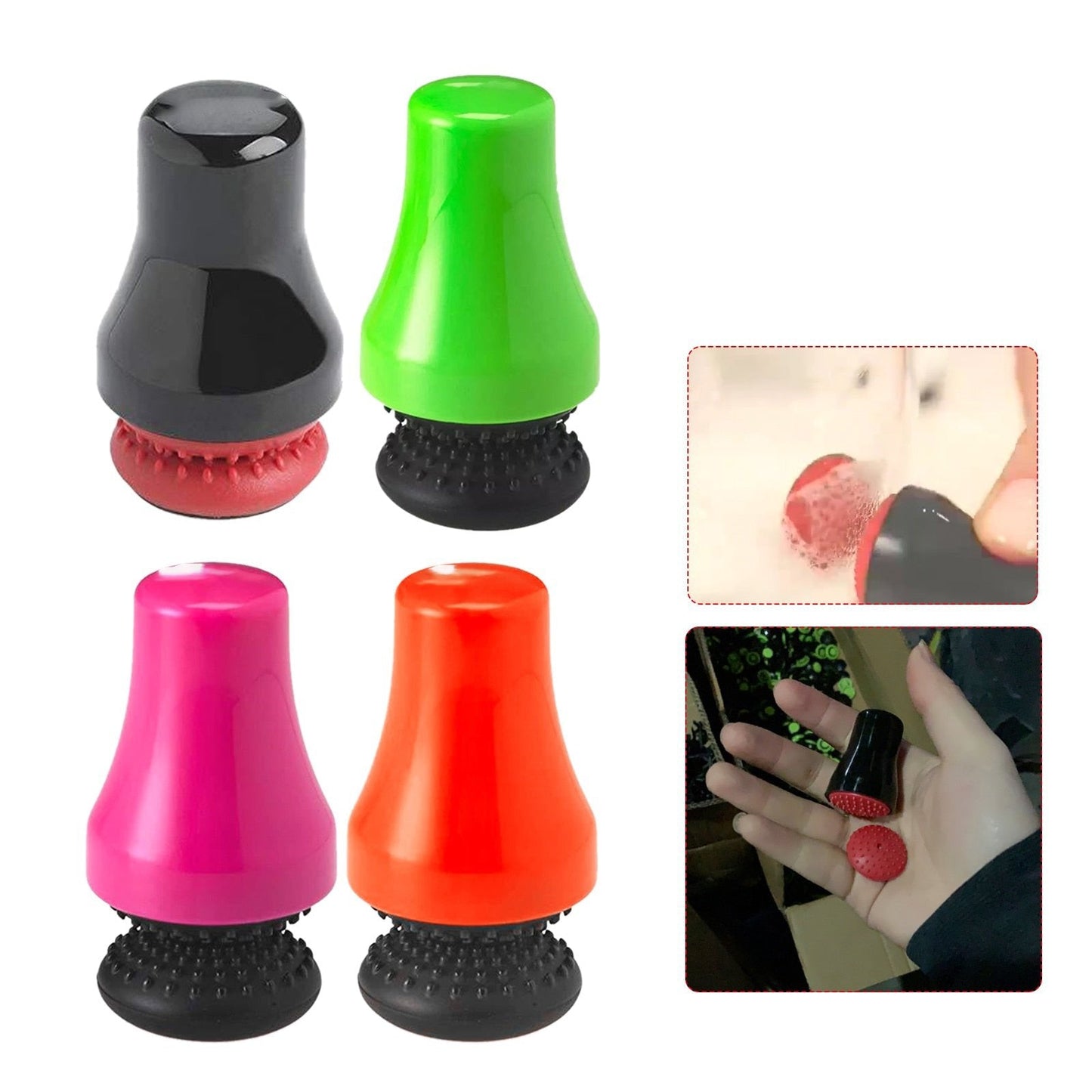 Precision Glass Cleaner with Magnetic Scrubbing Action