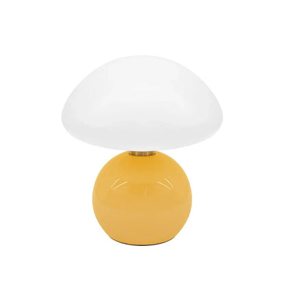 Glass Bedside Lamp with Elegant Design