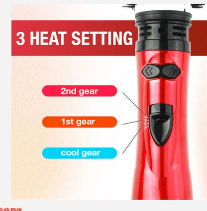 3-in-1 Rotating Hot Air Hair Styler and Blow Dryer