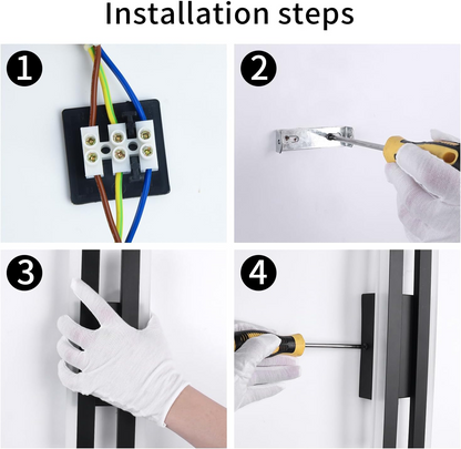 Acrylic and Metal Designed LED Wall Light
