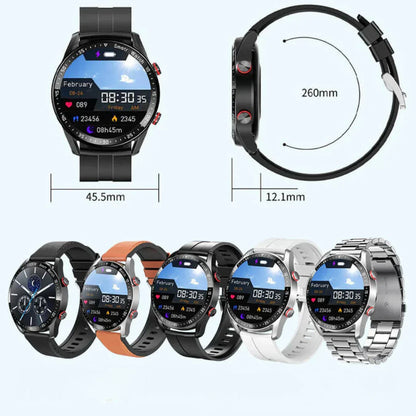 Multifunctional Smartwatch with Extended Battery Life