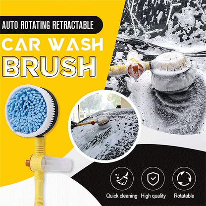 Revolutionary 360° Car Cleaning Brush with Extension Handle