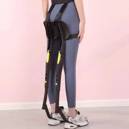 Folding Sports Chair - Portable Wearable Exoskeleton Design