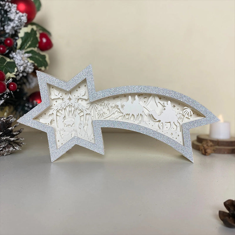 Wooden LED Christmas Stars - Last Day Discount