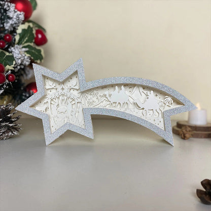 Wooden LED Christmas Stars - Last Day Discount