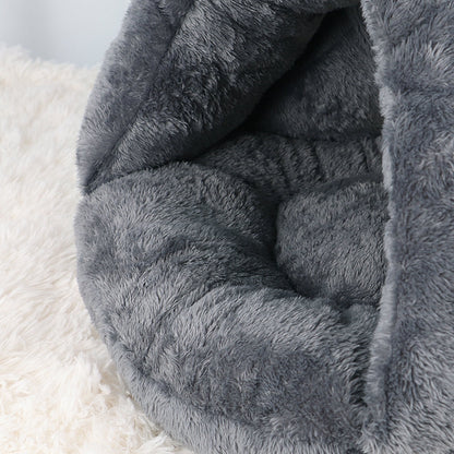 Snug Retreat Pet Cave Bed for Ultimate Comfort