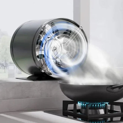 Mini Wall Fan for Home or Office – Silent AirFlow Technology
