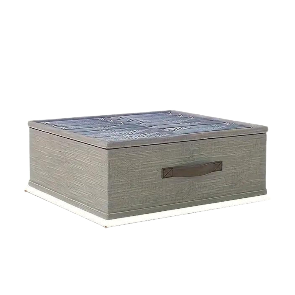 Chic Gray Fabric Organizer with 16 Compartments